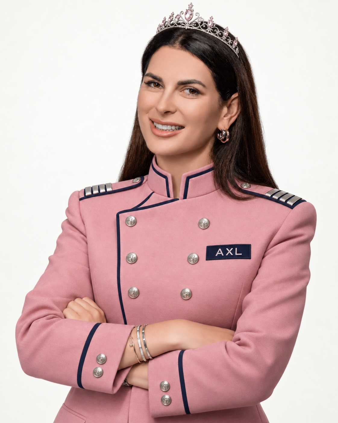Мария Солодар в форме AXL AI Flight School