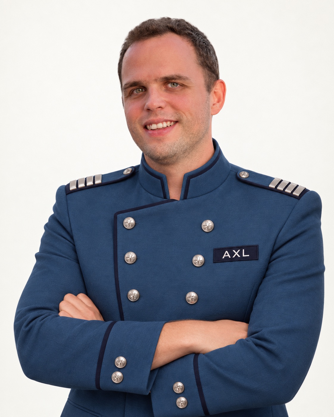 Даниил Мусатов в форме AXL AI Flight School