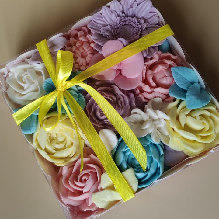 Maya's colorful flower box