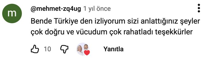 YouTube yorumu