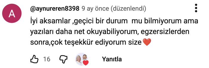 YouTube yorumu